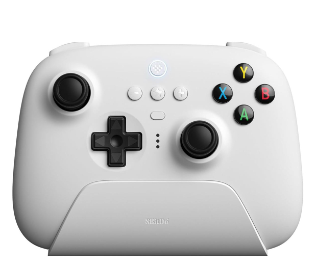 8BitDo Ultimate 2.4G Pad PC Hall Ed White RET00416 - 1243073 - zdjęcie